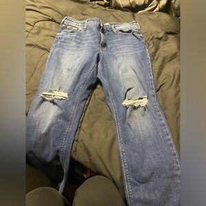 Size 12 Old navy rockstar super skinny high rise jeans